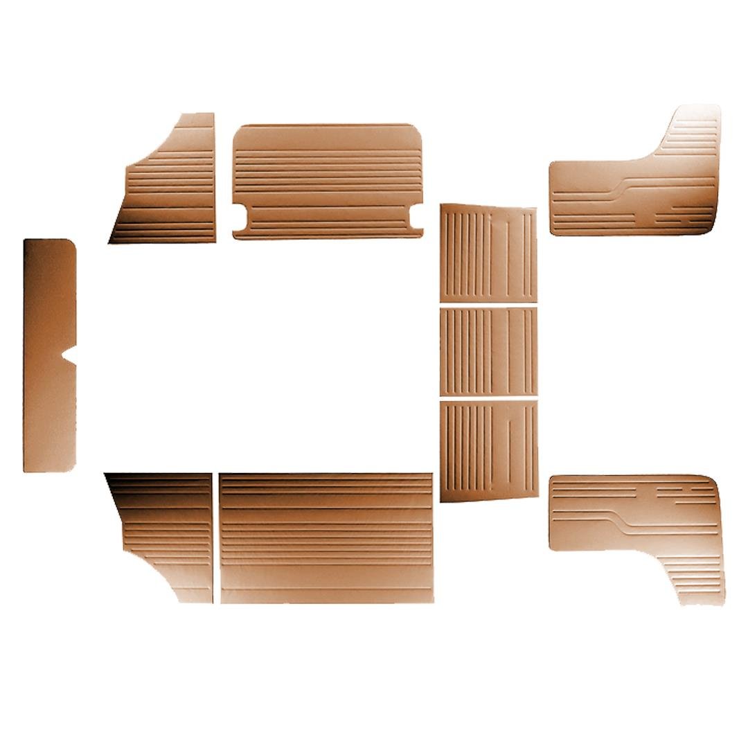 Door Panel 10 Piece Set Caramel (T2)