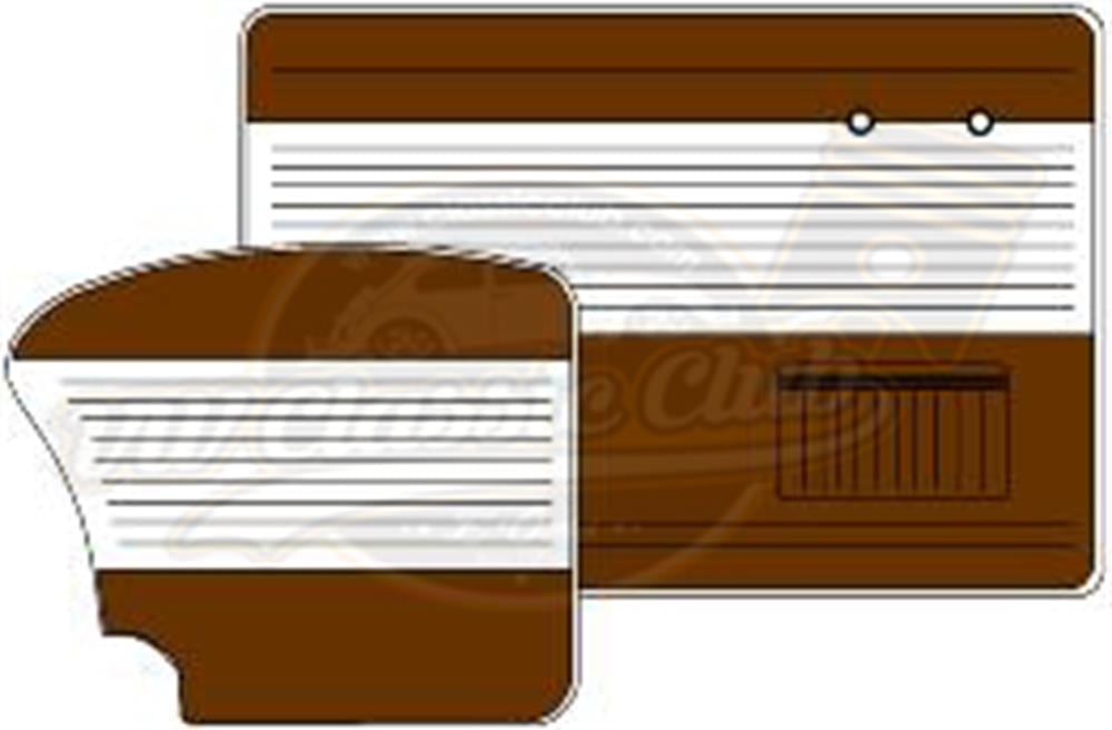 Interior Ventilation Grill Bakelite Cream (Set)