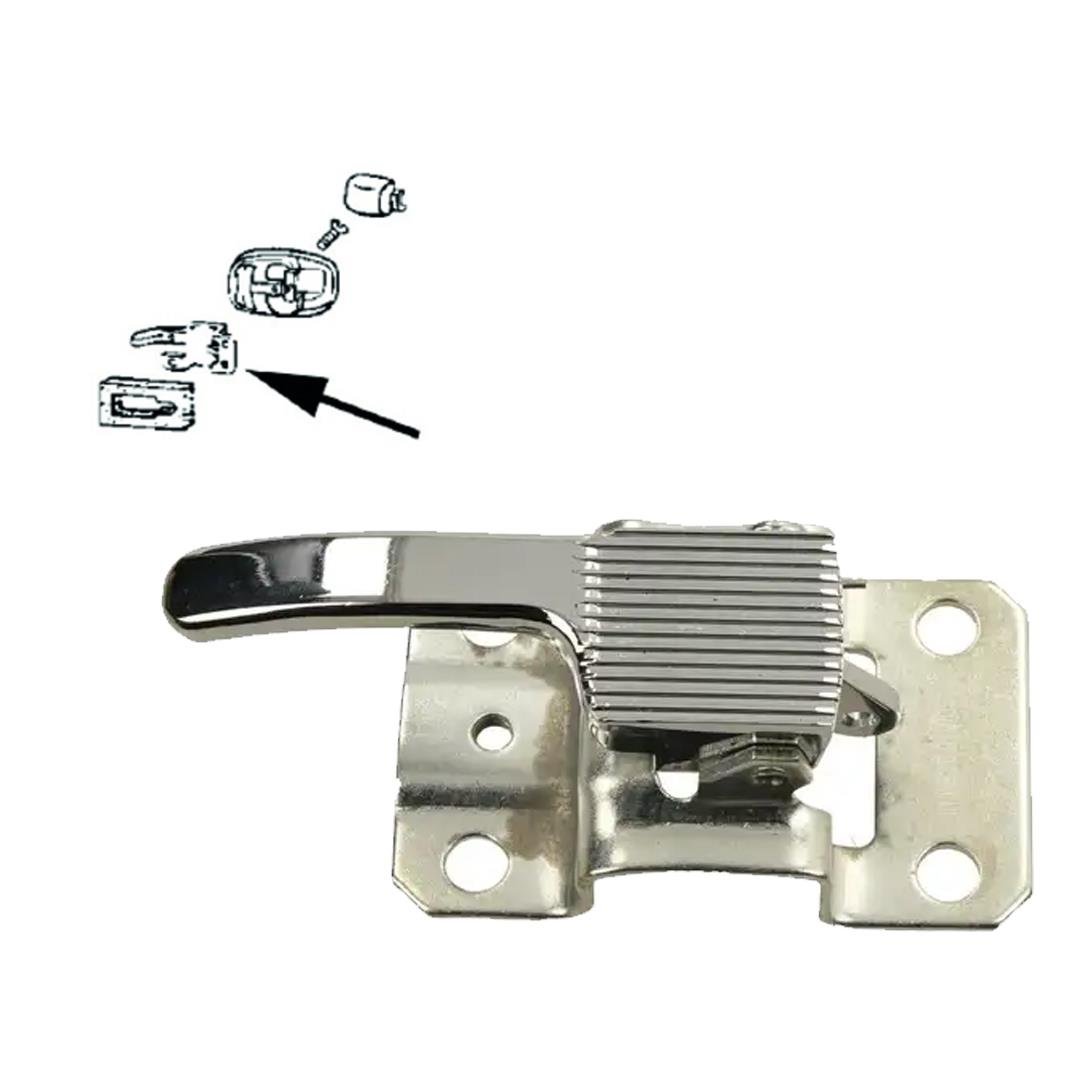 Left Interior Door Handle Chrome