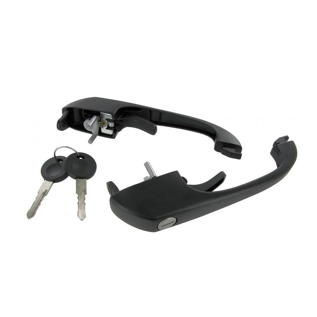 Cab Door Handle and Keys (Pair) (T3), 251837205, 1187100200,