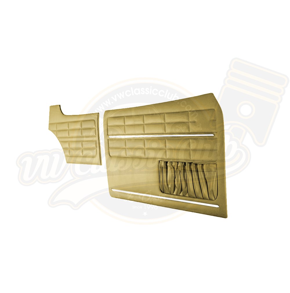 Karmann Ghia Door Panel Set Beige (1960-1974)