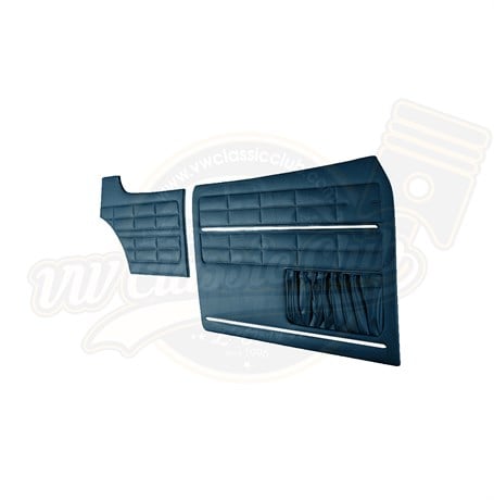 Karmann Ghia Door Panel Set Dark-Blue (1960-1974)
