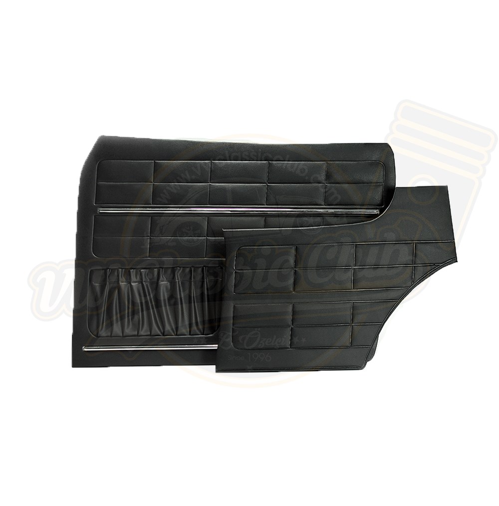 Karmann Ghia Kapı Döşemesi Takım Siyah (1960-1974)