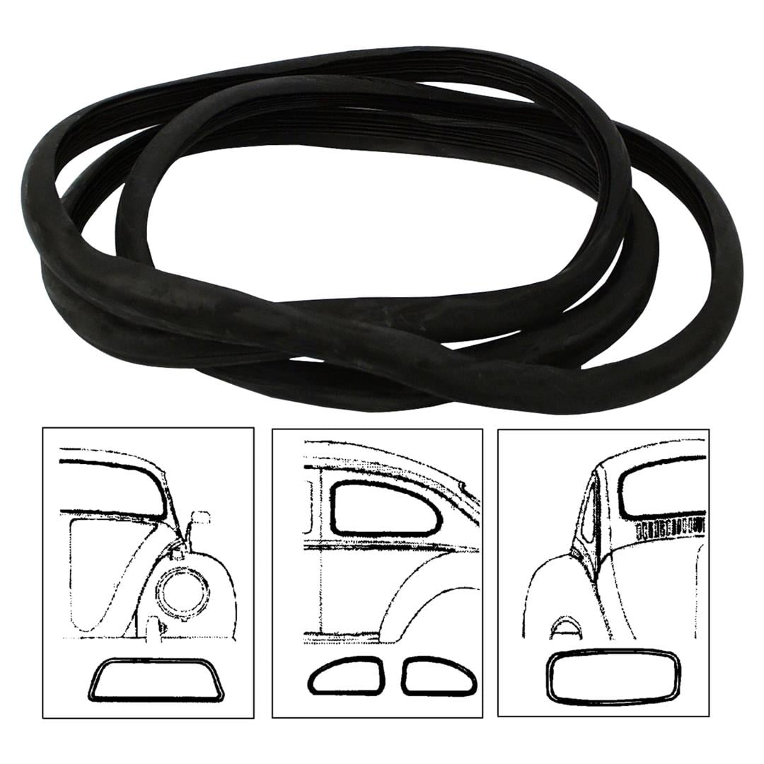 Quarter Window Seal Right (Piece) (1100-1200) Cal Look Window Seal Kit (1200) 111898121J / AC831203