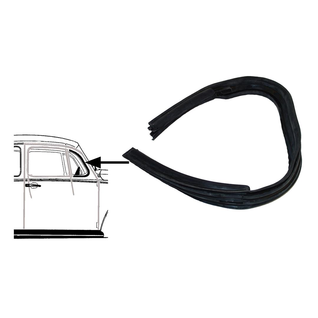 Front Quarter Vent Window Seal Right