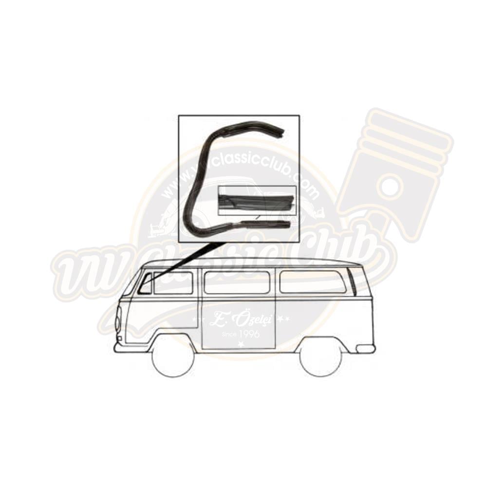 Right Opening Quarter Window Seal (T2)