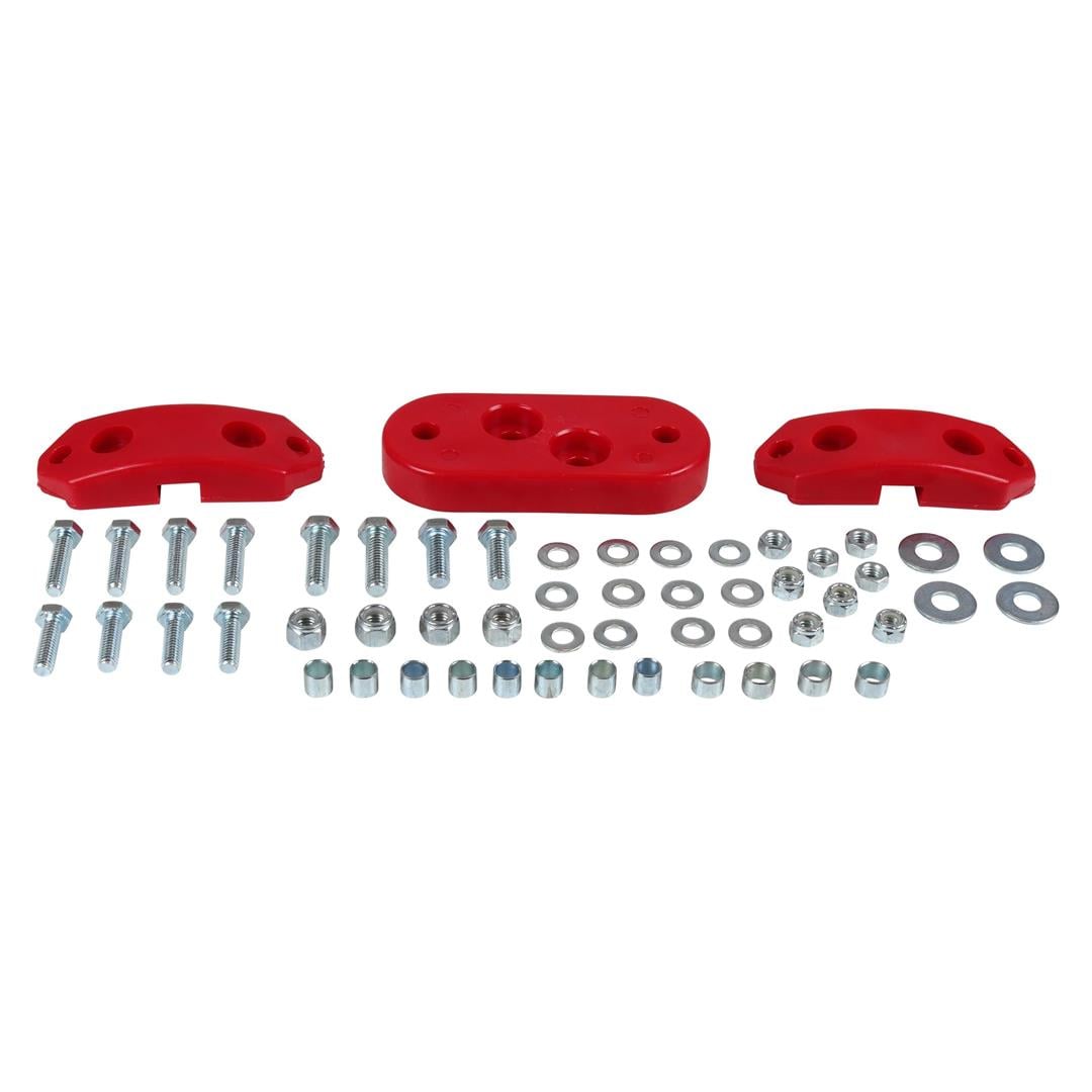 Mounting Kit for Gearbox, Urethane, 3 pieces with flywheel oil seal 111198007AFGER and parts for VW - Volkswagen 1100-1200-1300 Beetle and Karmann Ghia