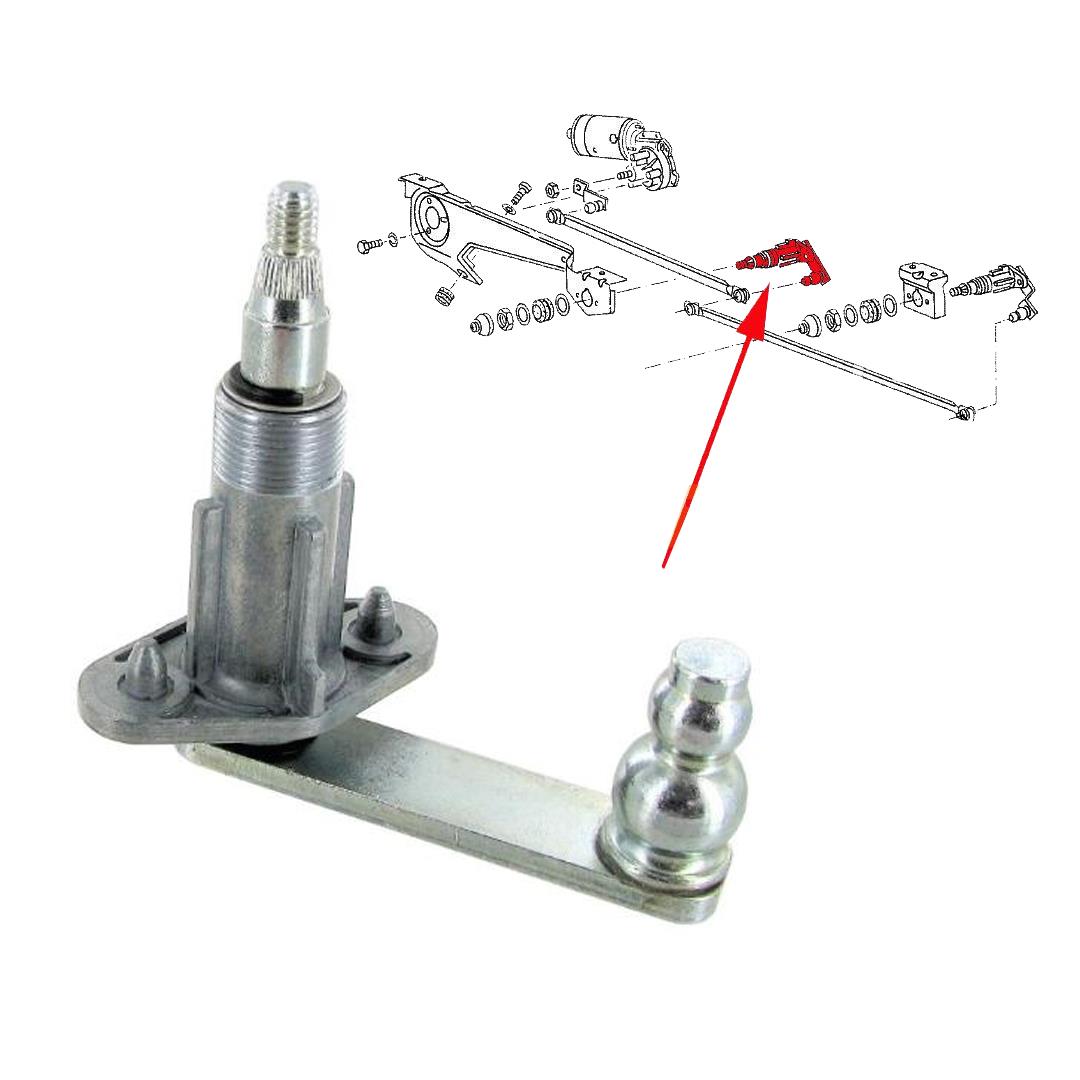 Ön Cam Silecek Frezesi Sağ 82mm T3 251955216 JP Group No.1198151980