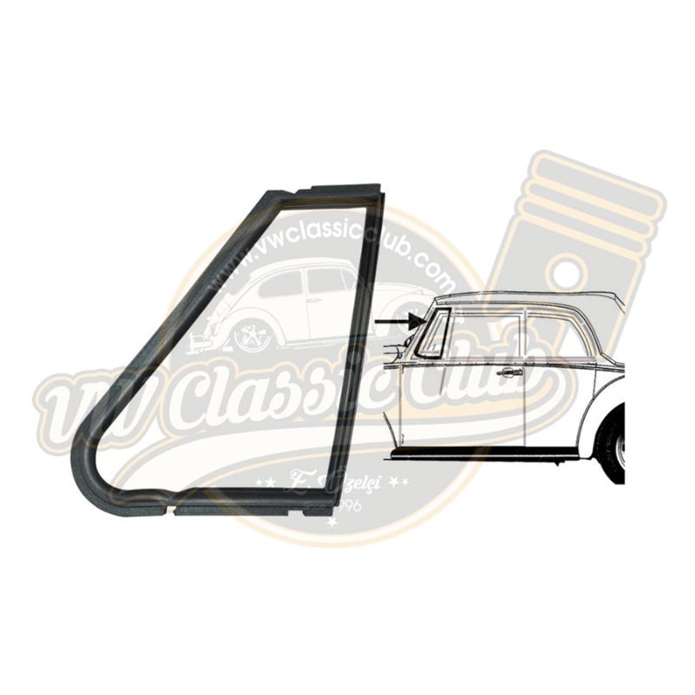 Vent Window Seal Left (1303)