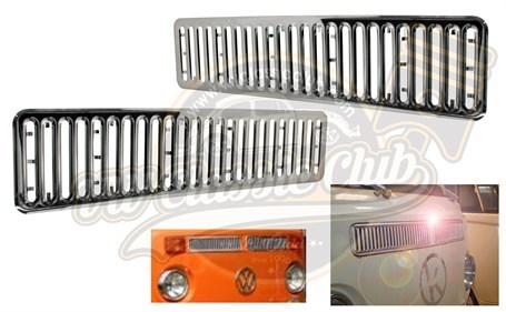 Front Grillee 2 Piece Trim Aluminum