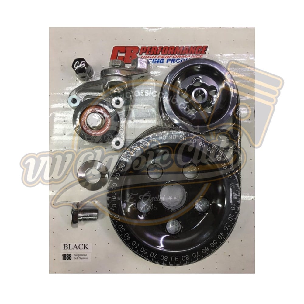 Serpentin Gergili Kayış Sistemi (Siyah)