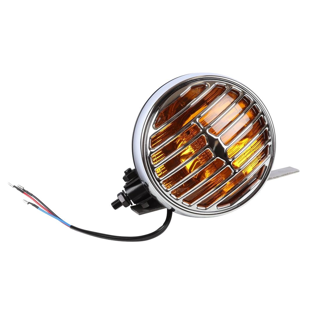 Spot/Fog Light With Chrome Rim And Sealed Beam 12V 60W (Pair)
