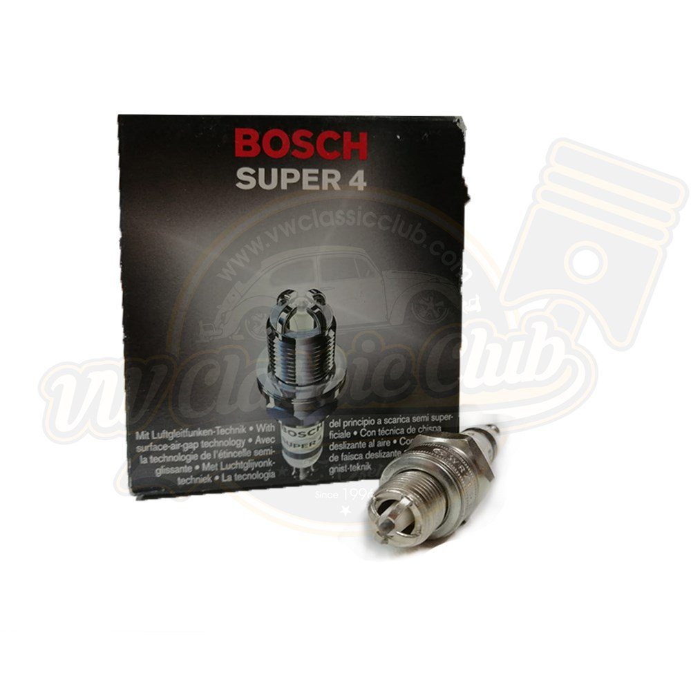 Bosch Super 4 Spark Plugs WR78G (4 Piece) - VW Classic Club | Volkswagen  Beetle Spare Parts