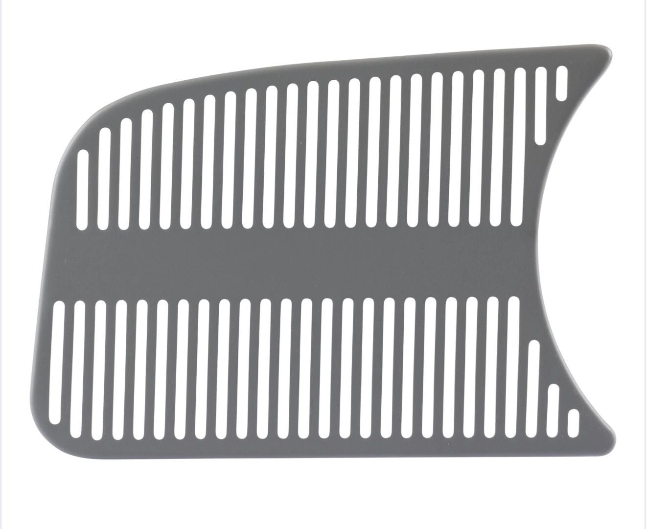 Dashboard grille, Left side, gray primed