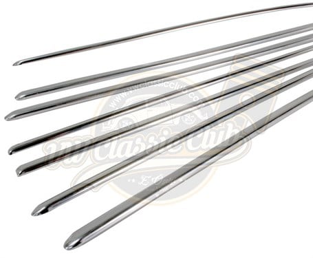 7 Piece Trim Set Aluminum Wide Type, Germany