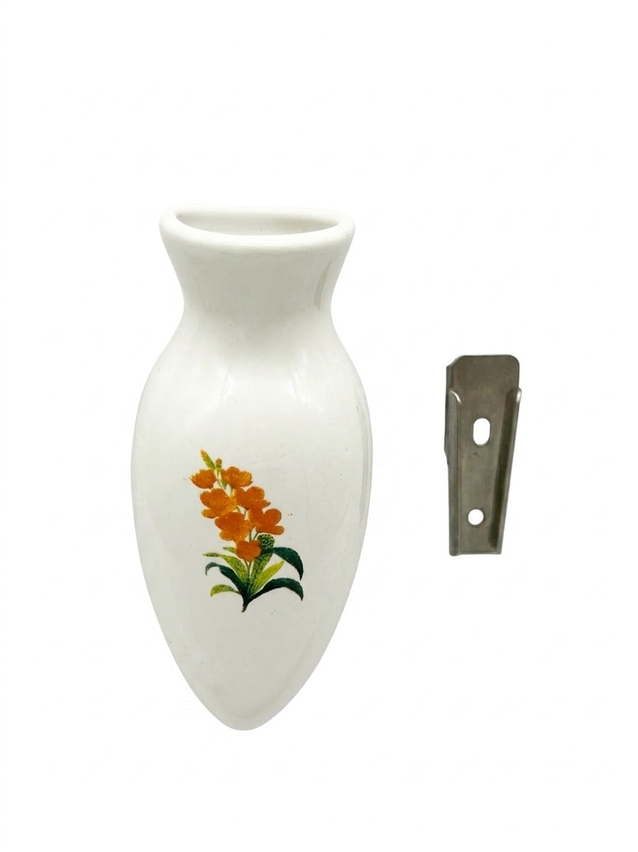 Ceramic Vase with Flower Pattern (1100-1200-1300-1302-1303-T1-T2-Karmann-Variant)