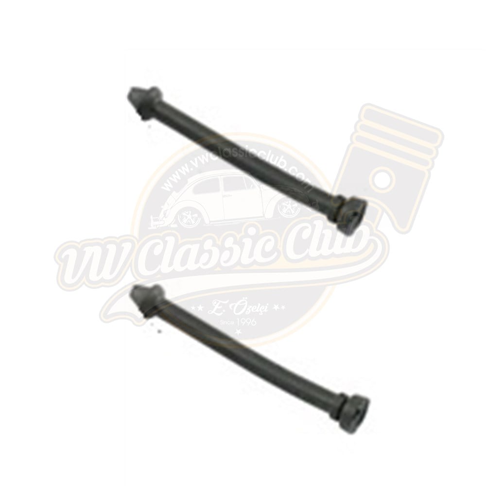 Headlight Eyebrows Chrome (Pair) (1300-1302-1303)