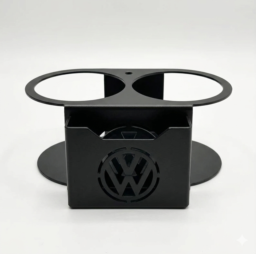 VW Logolu Torpido Önü Bardaklık