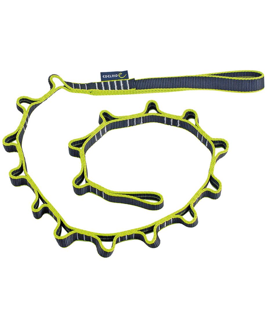 Ekipman Bağlama Kordonu Siyah-Yeşil