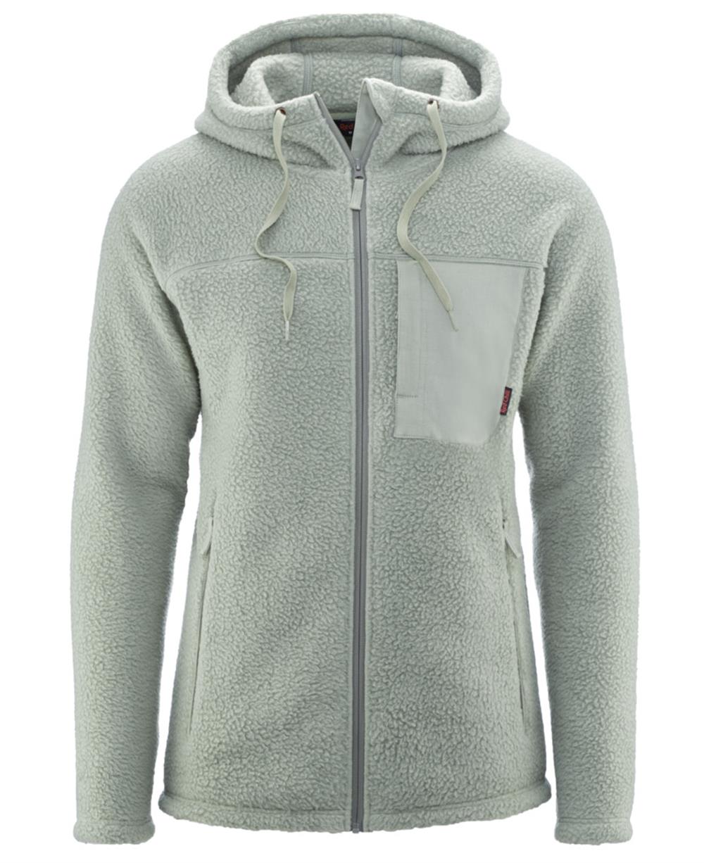 Me Beru Fermuarlı Kapşonlu sweatshirt Deniz Mavi-Gri