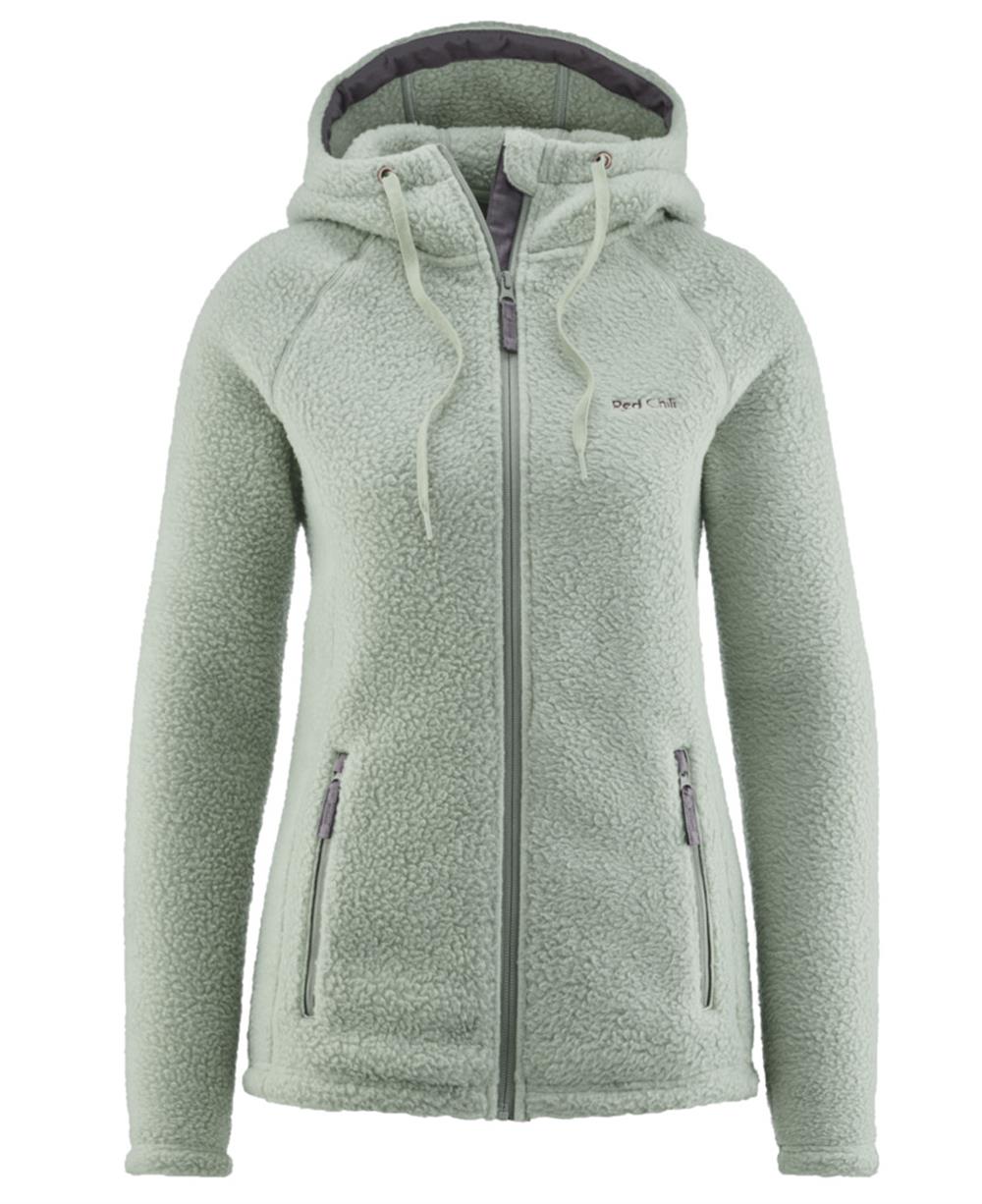 Wo Beru Fermuarlı Kapşonlu sweatshirt Deniz Mavi-Gri