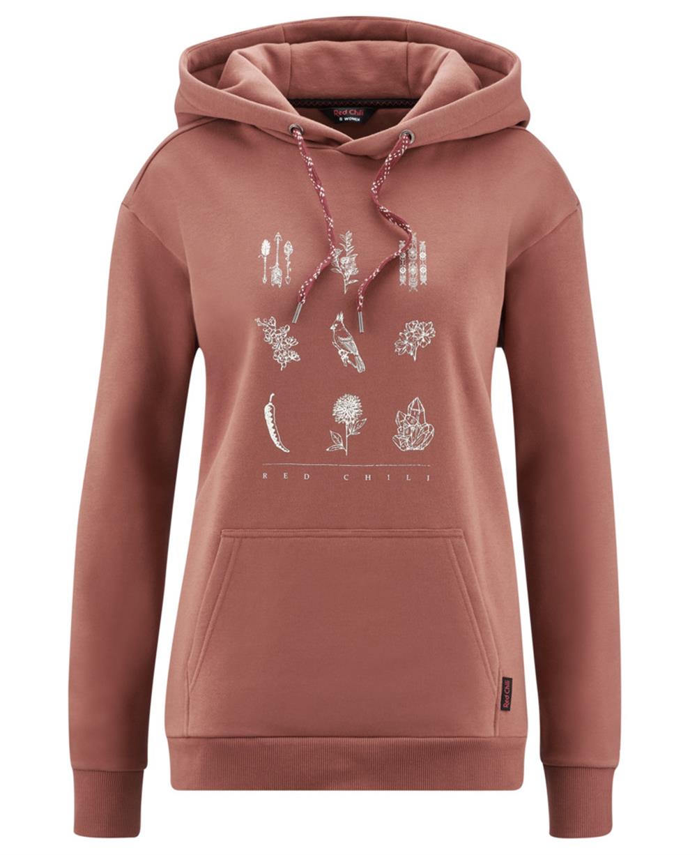 Wo Revelstoke Kapşonlu sweatshirt Böğürtlen