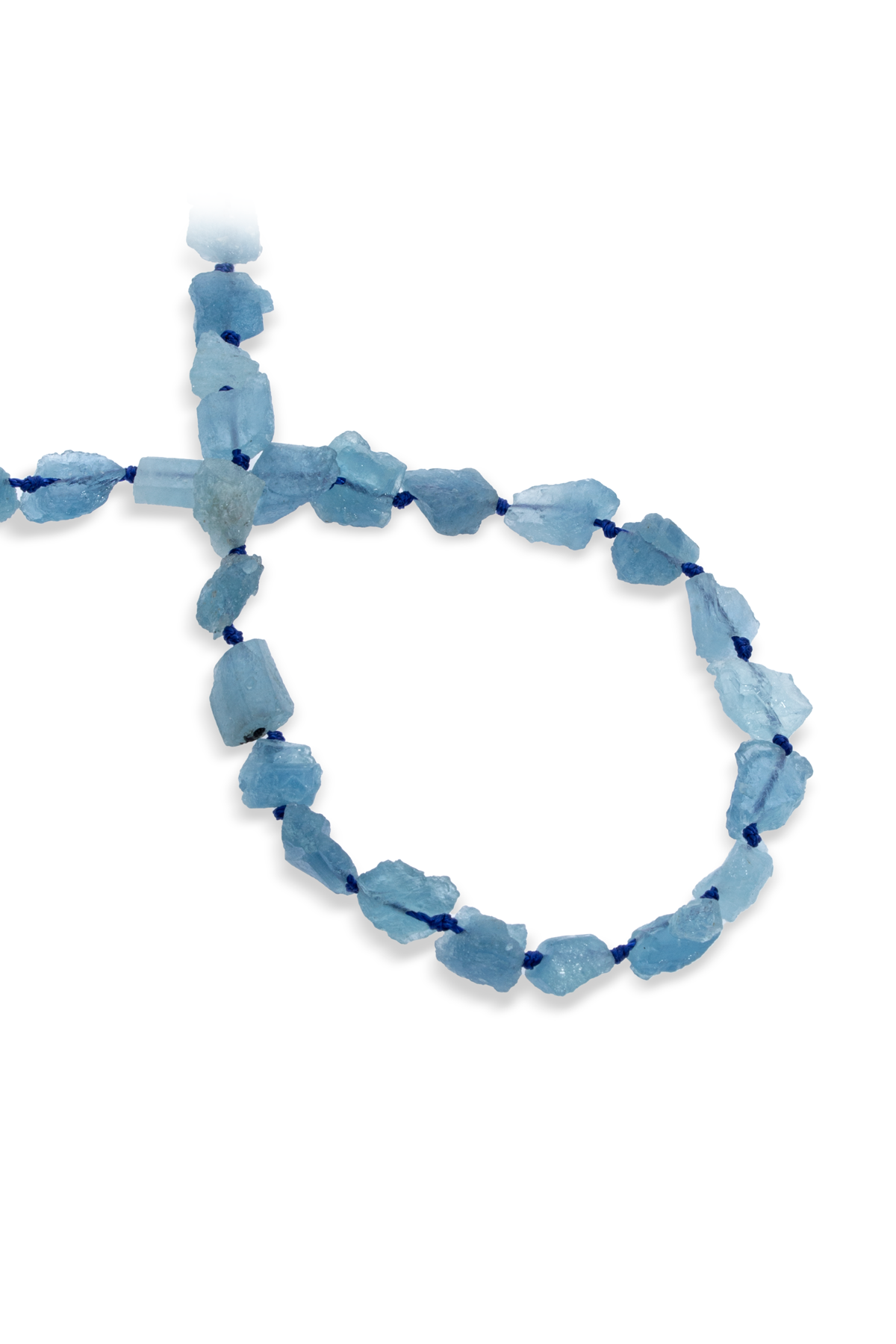 Akuamarin Doğal Taş Ham Tımbıl Kesim Dizi