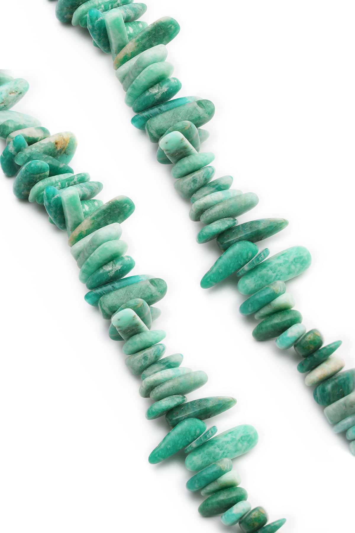 Amazonit Doğal Taş Amorf Kesim Dizi