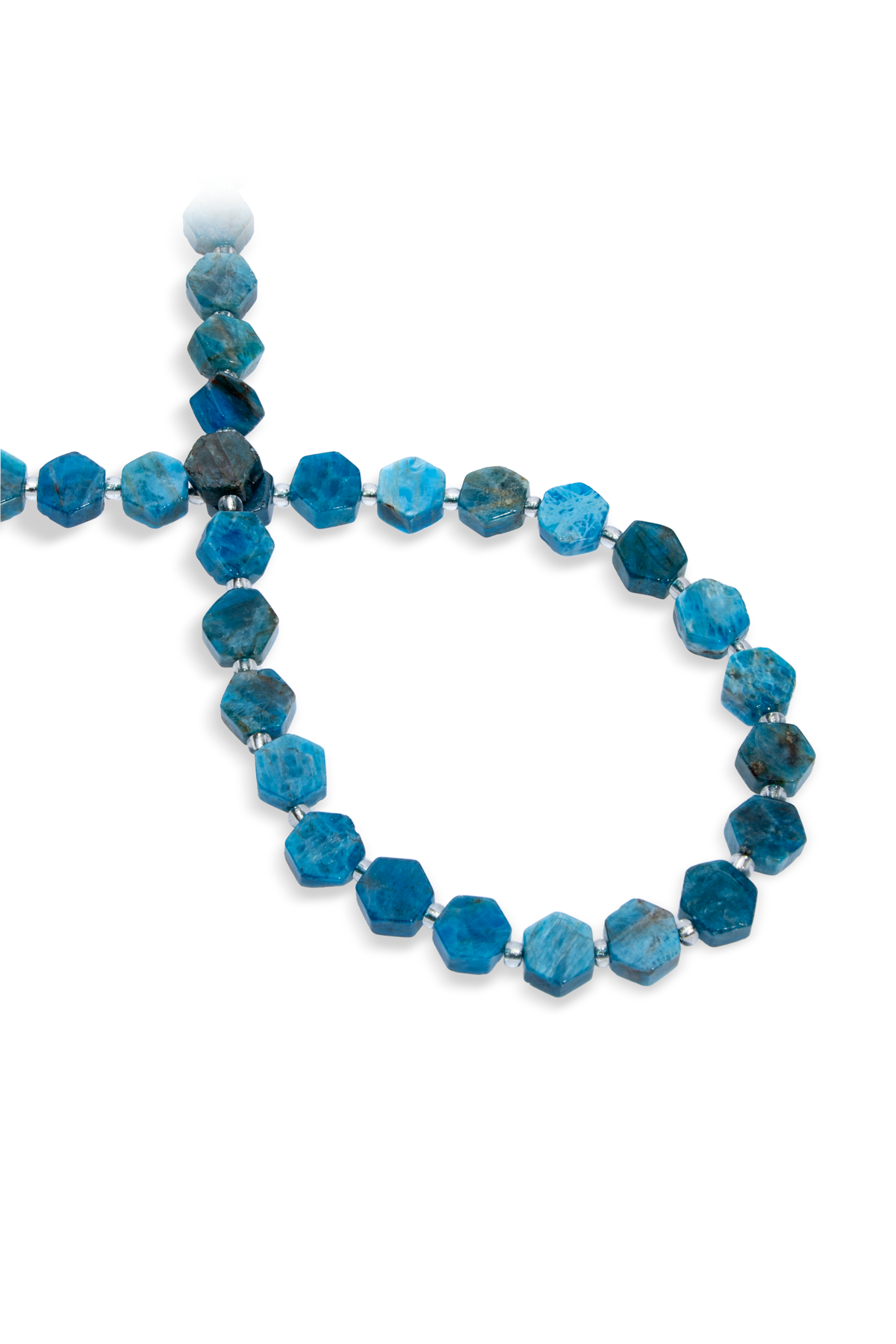 Apatit Doğal Taş  Kesim 9x5mm Dizi