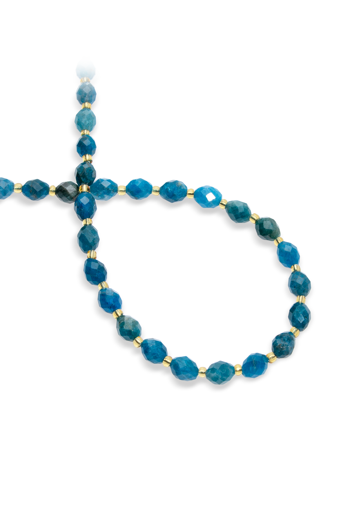 Apatit Taşı Özel Faset Kesim 8x6mm Dizi [AA]