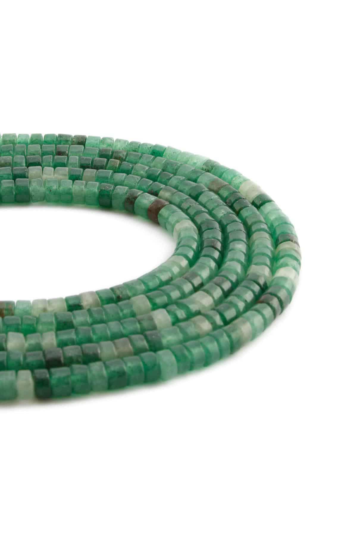 Aventurin Doğal Taş Dore Kesim 4x2mm Dizi