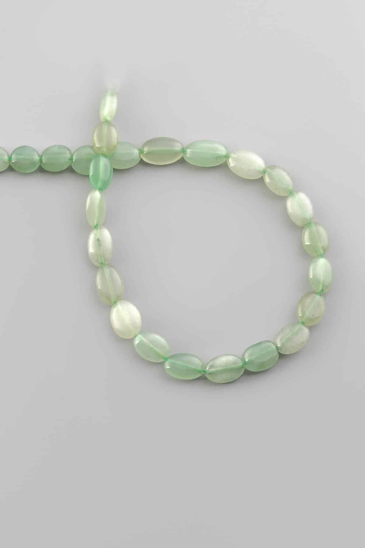 Aventurin Doğal Taş Oval Kesim 8x10mm Dizi