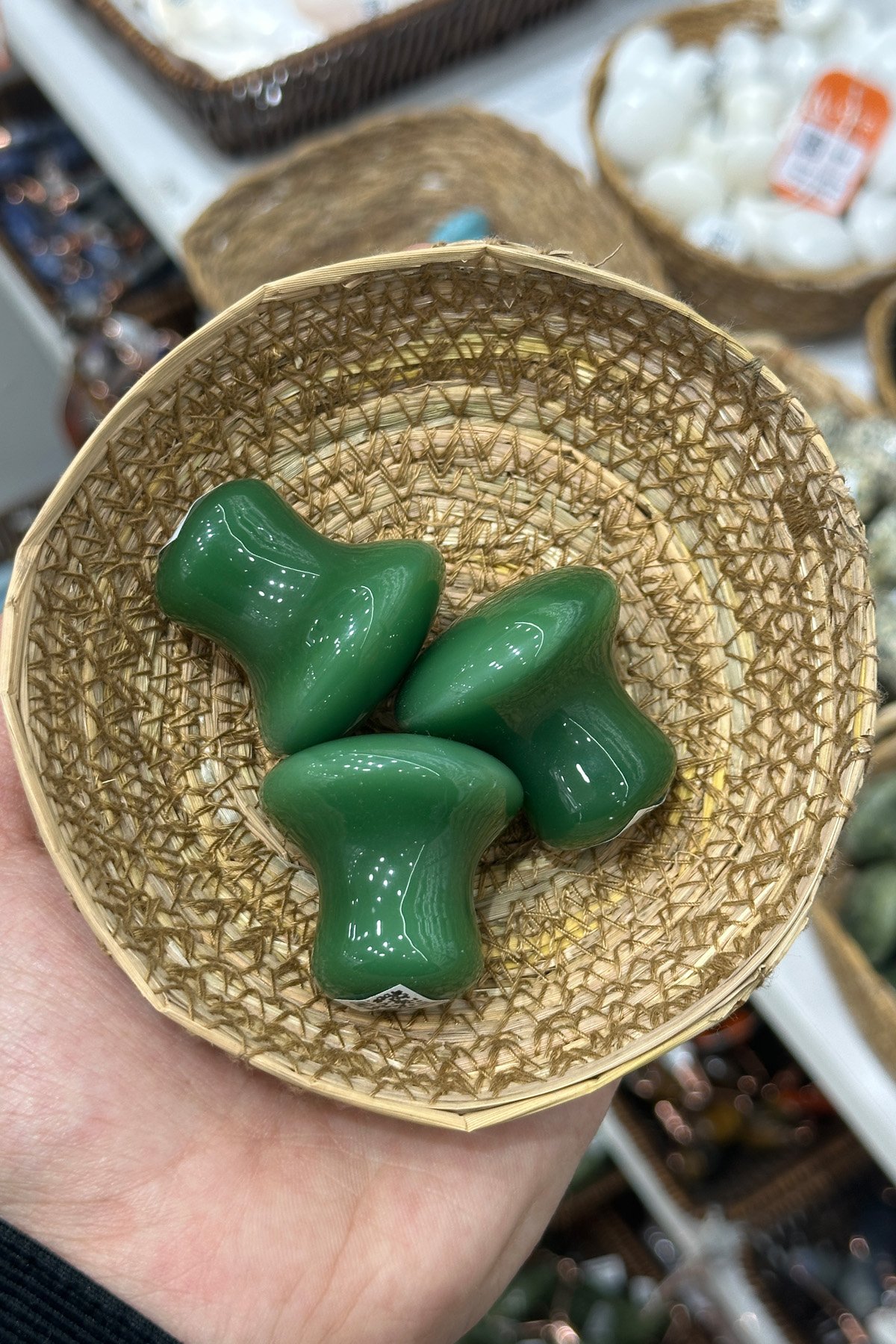 Aventurin Taşı Mantar Masaj Aleti