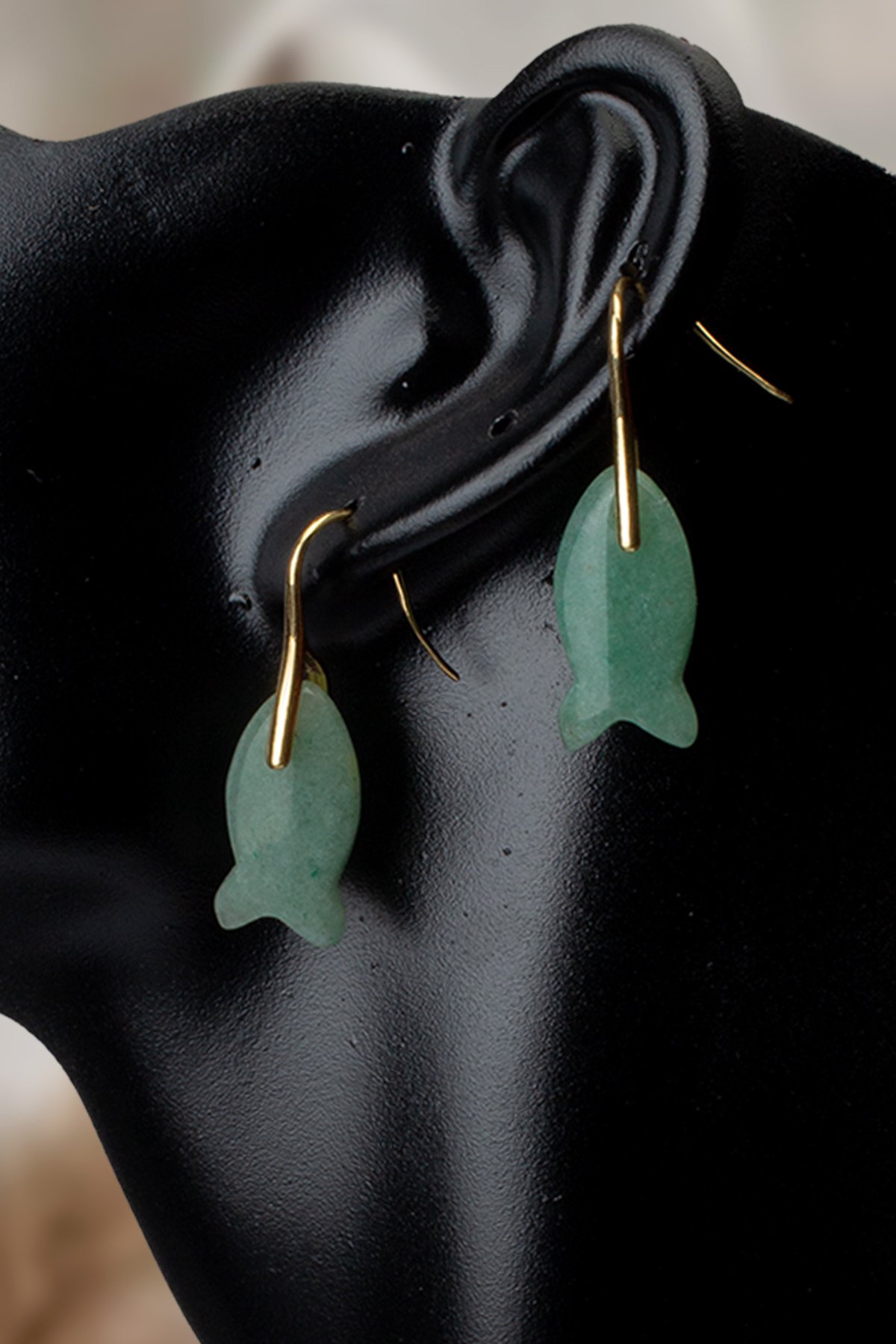 Aventuruın Doğal Taş Küpe