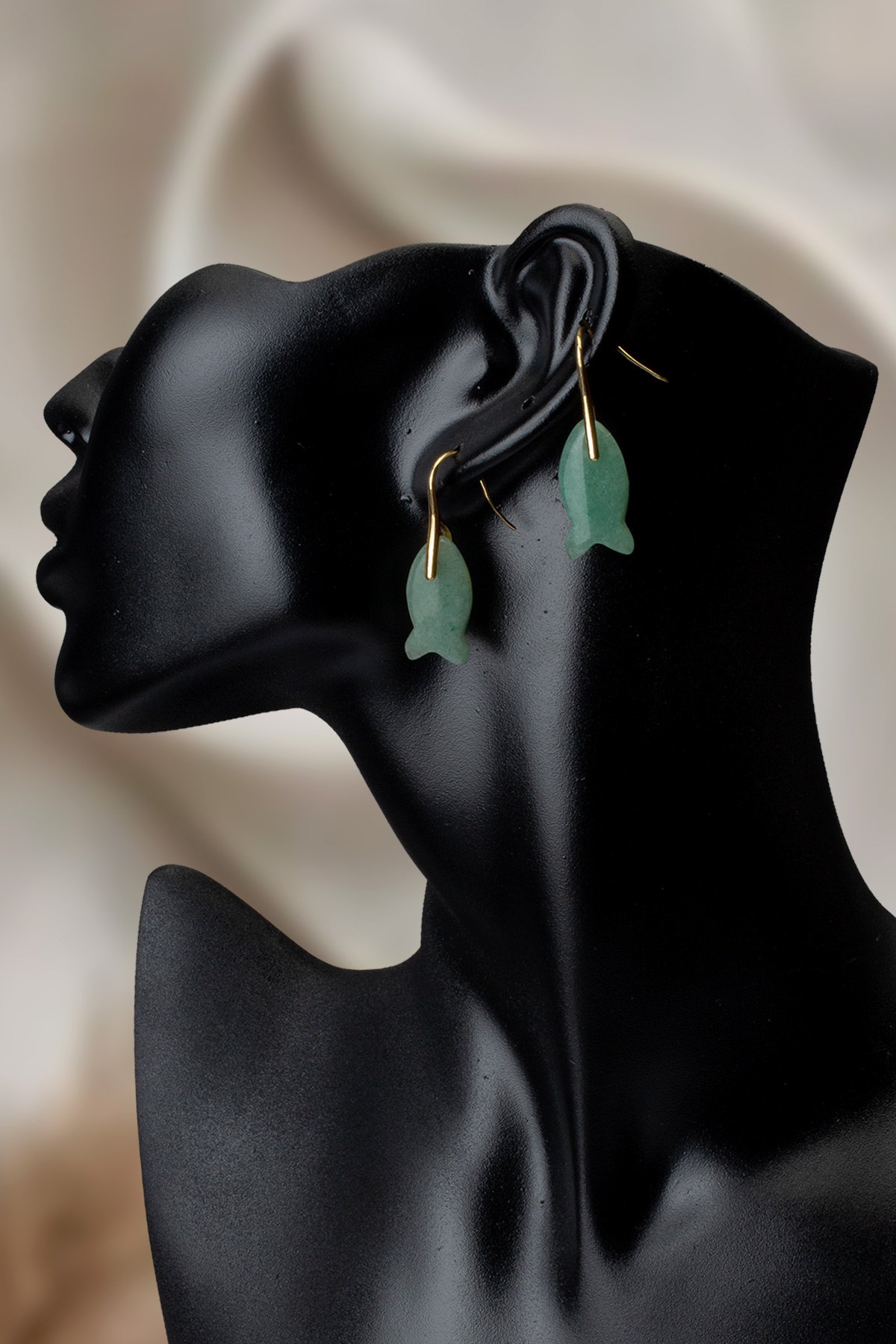 Aventuruın Doğal Taş Küpe