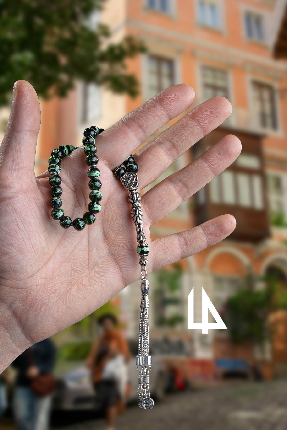 Cam Küre Kesim 33 lü 8mm Tesbih