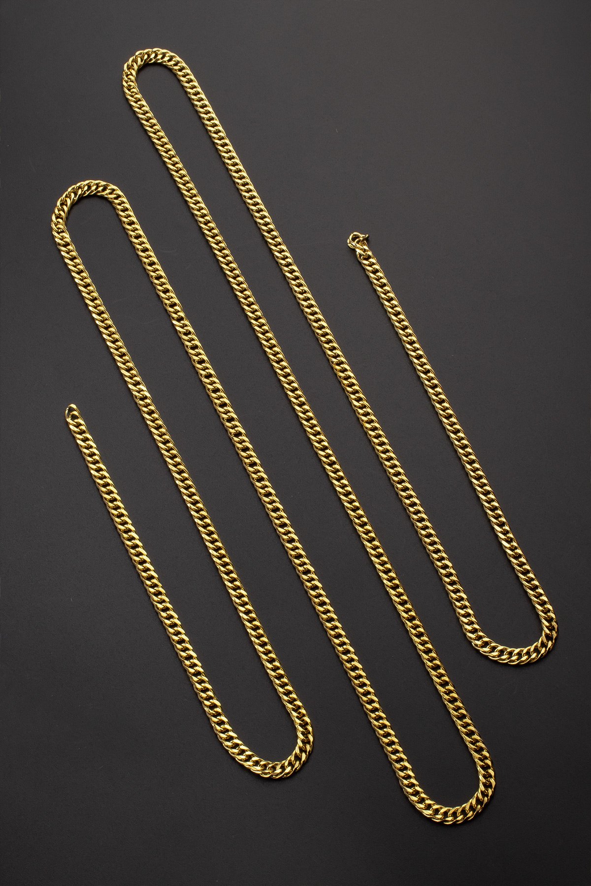 Çelik Altın Zincir 1m