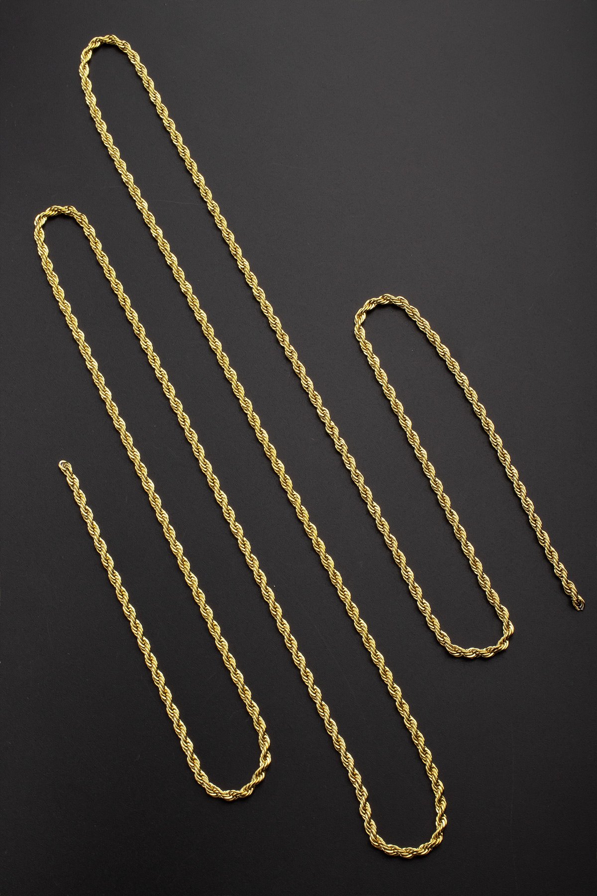 Çelik Altın Zincir 1m