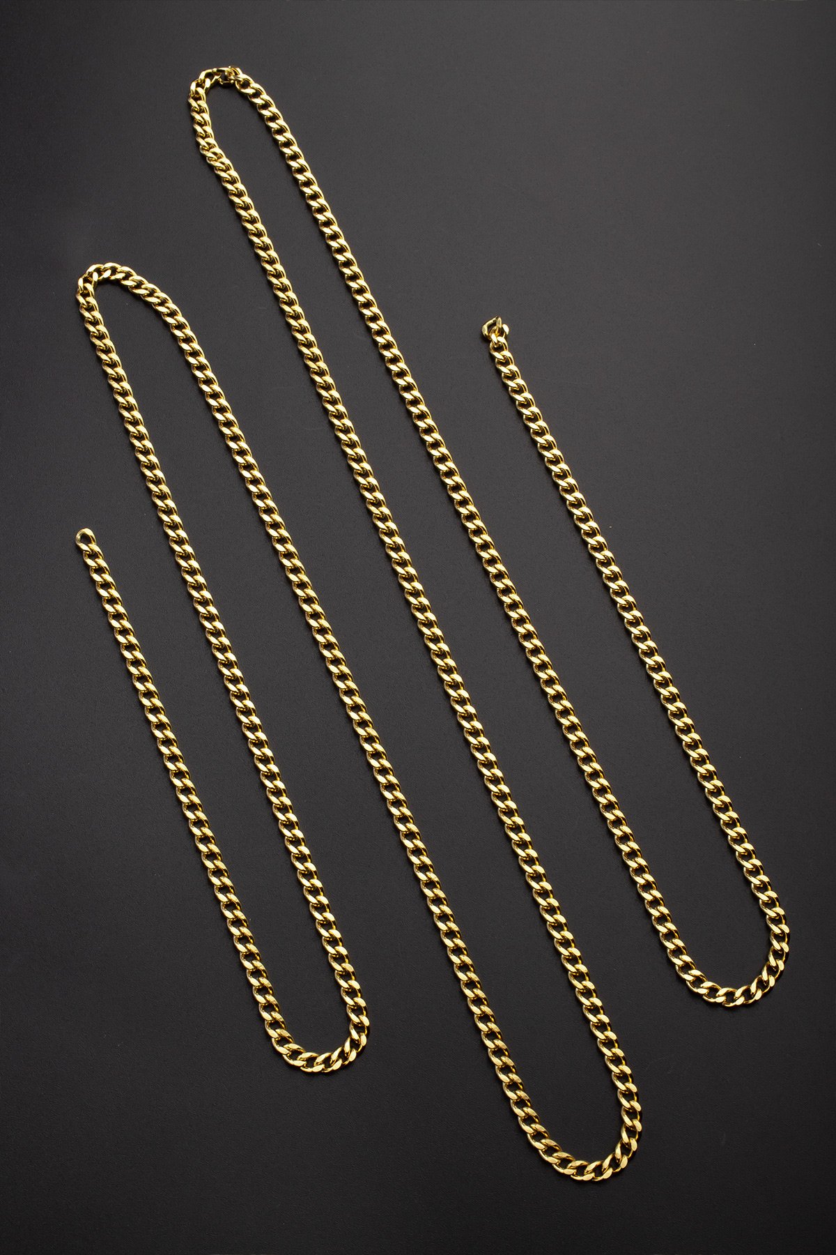 Çelik Altın Zincir 1m