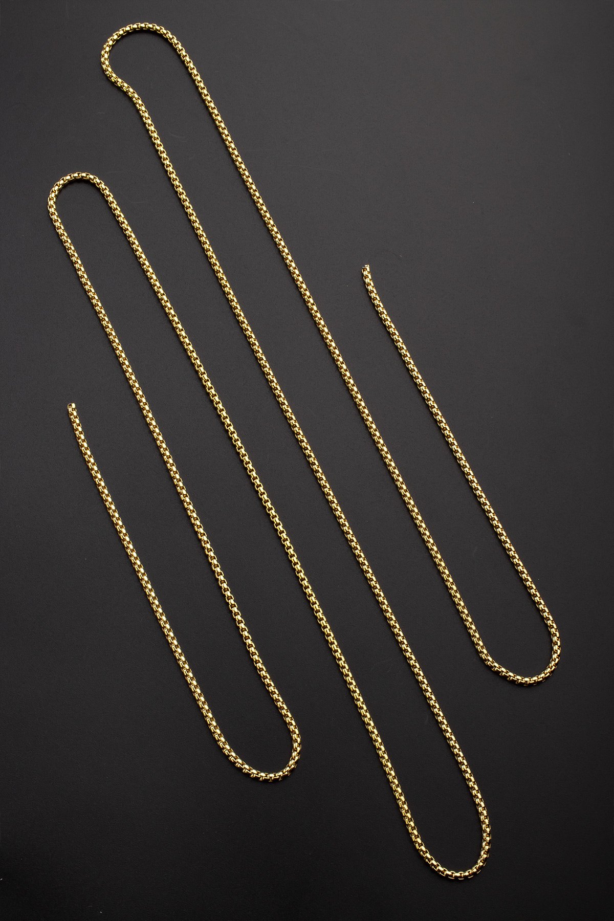 Çelik Altın Zincir 1m