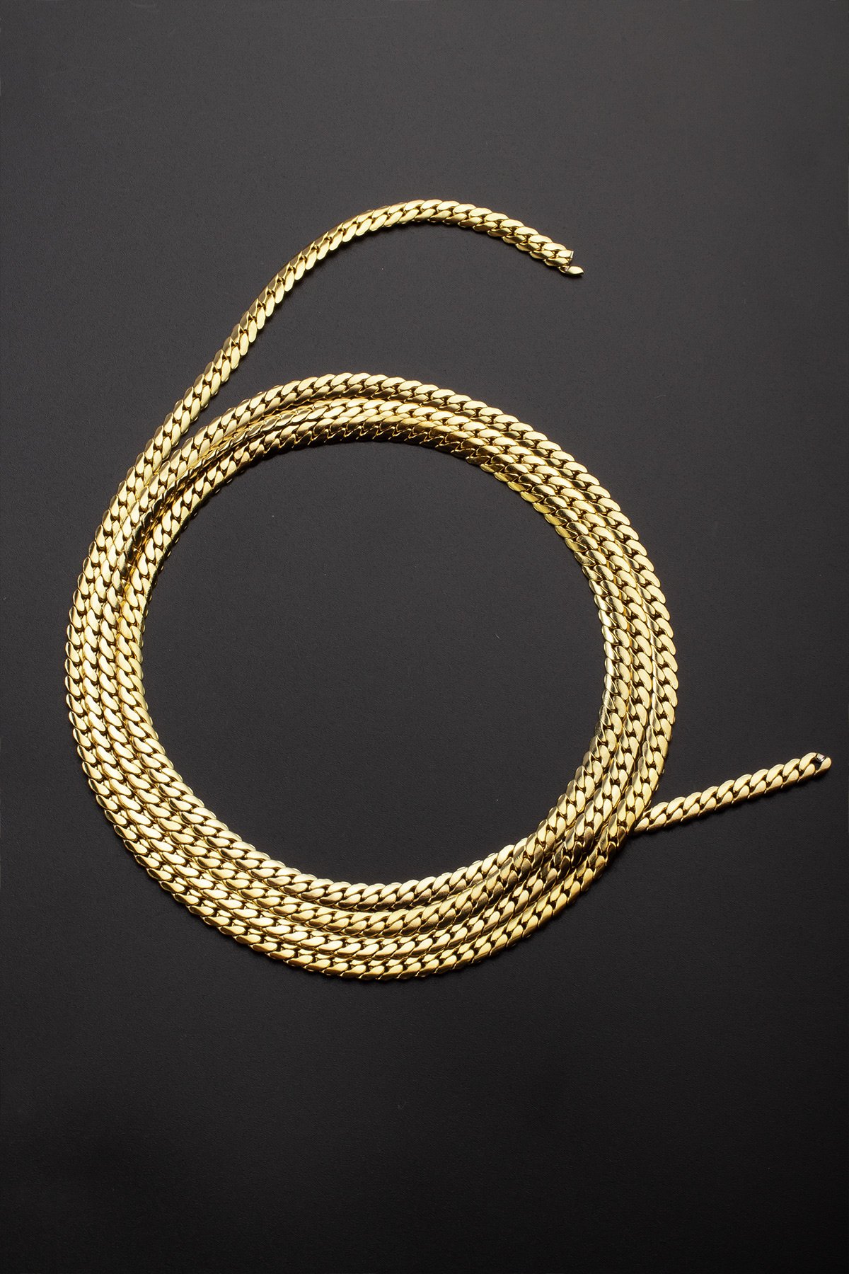 Çelik Altın Zincir 1m