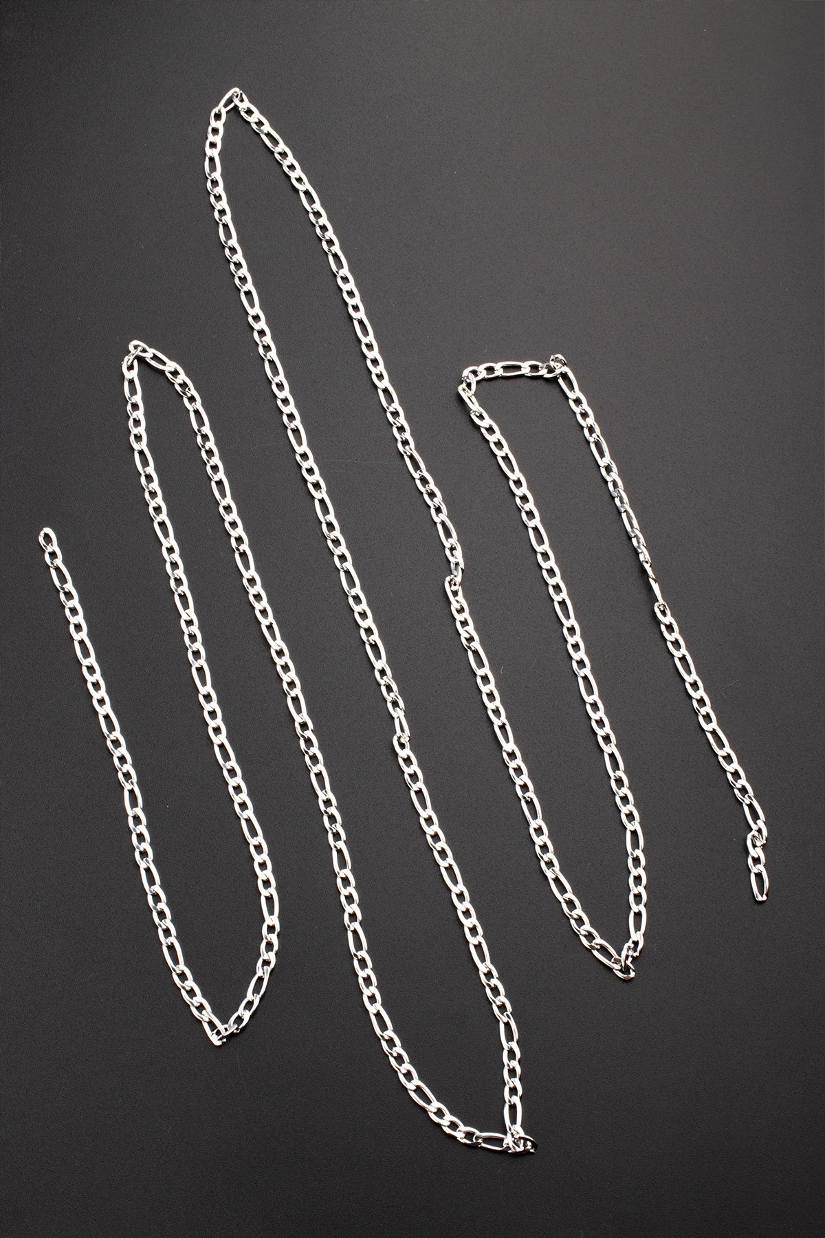 Çelik Gümüş Zincir 1m