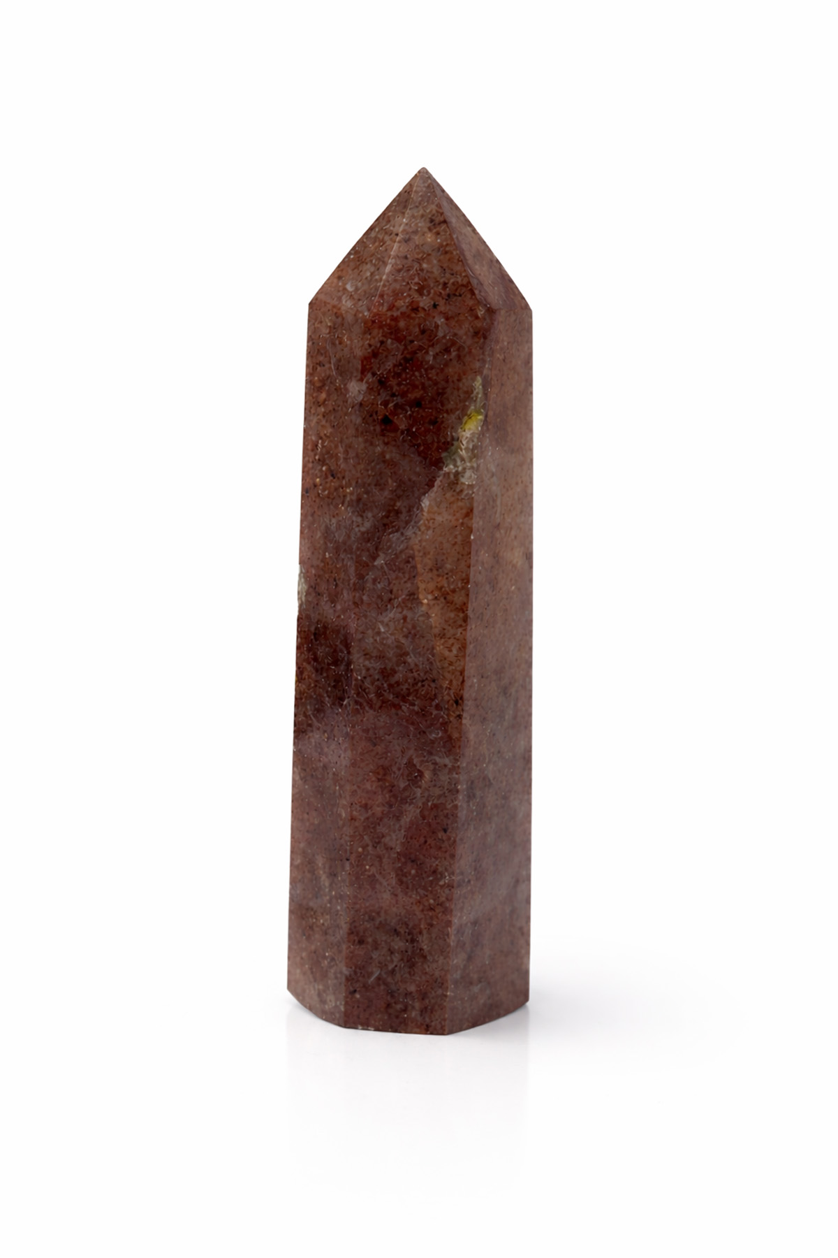 Çilek Kuvars Taşı Kazık Kesim Kütle