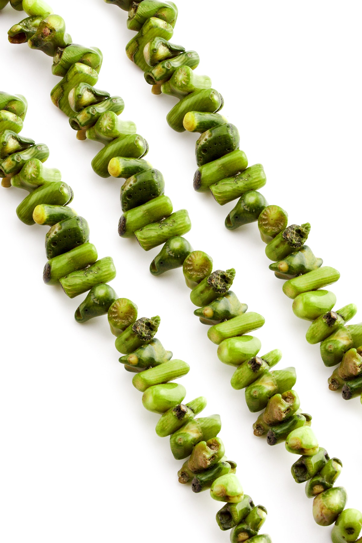 Dal Mercan Doğal Taş Yeşil Orta Amorf Kesim Dizi