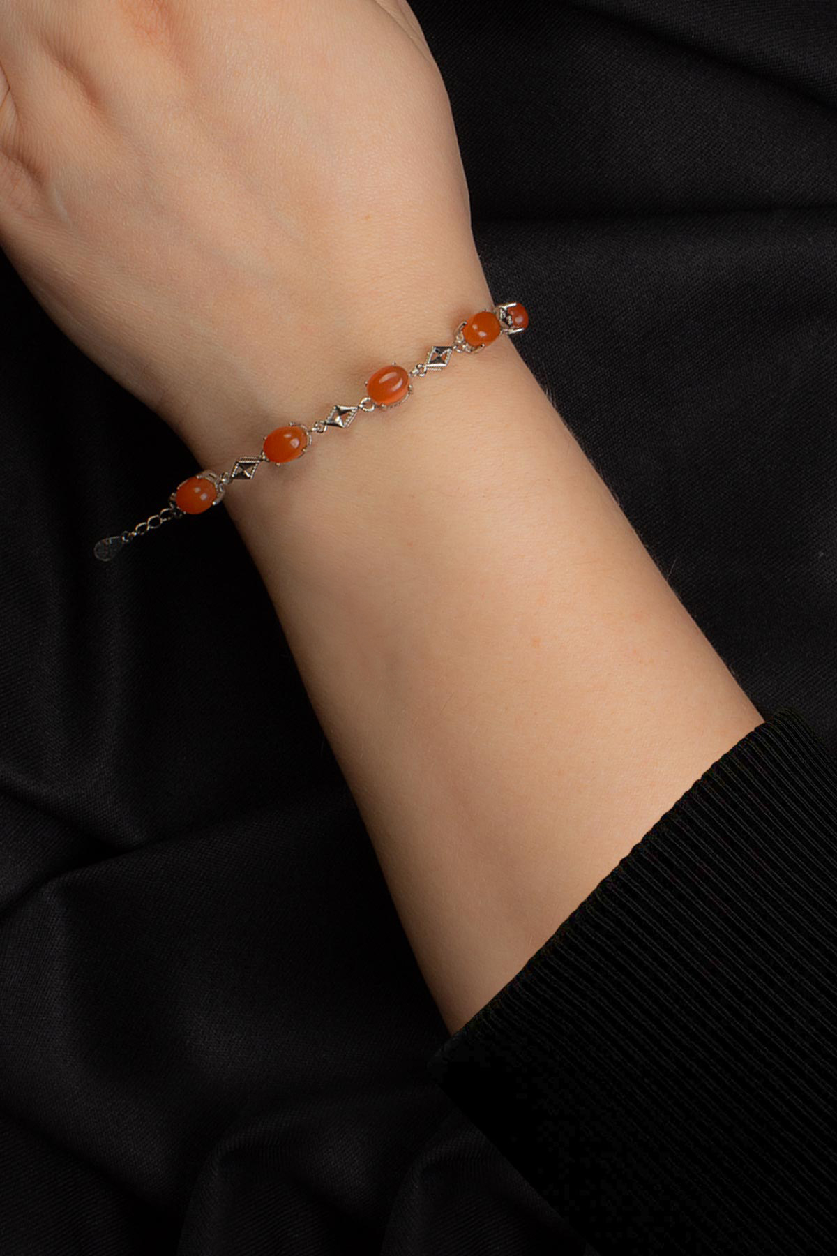 Doğal Taş Zincir Bileklik