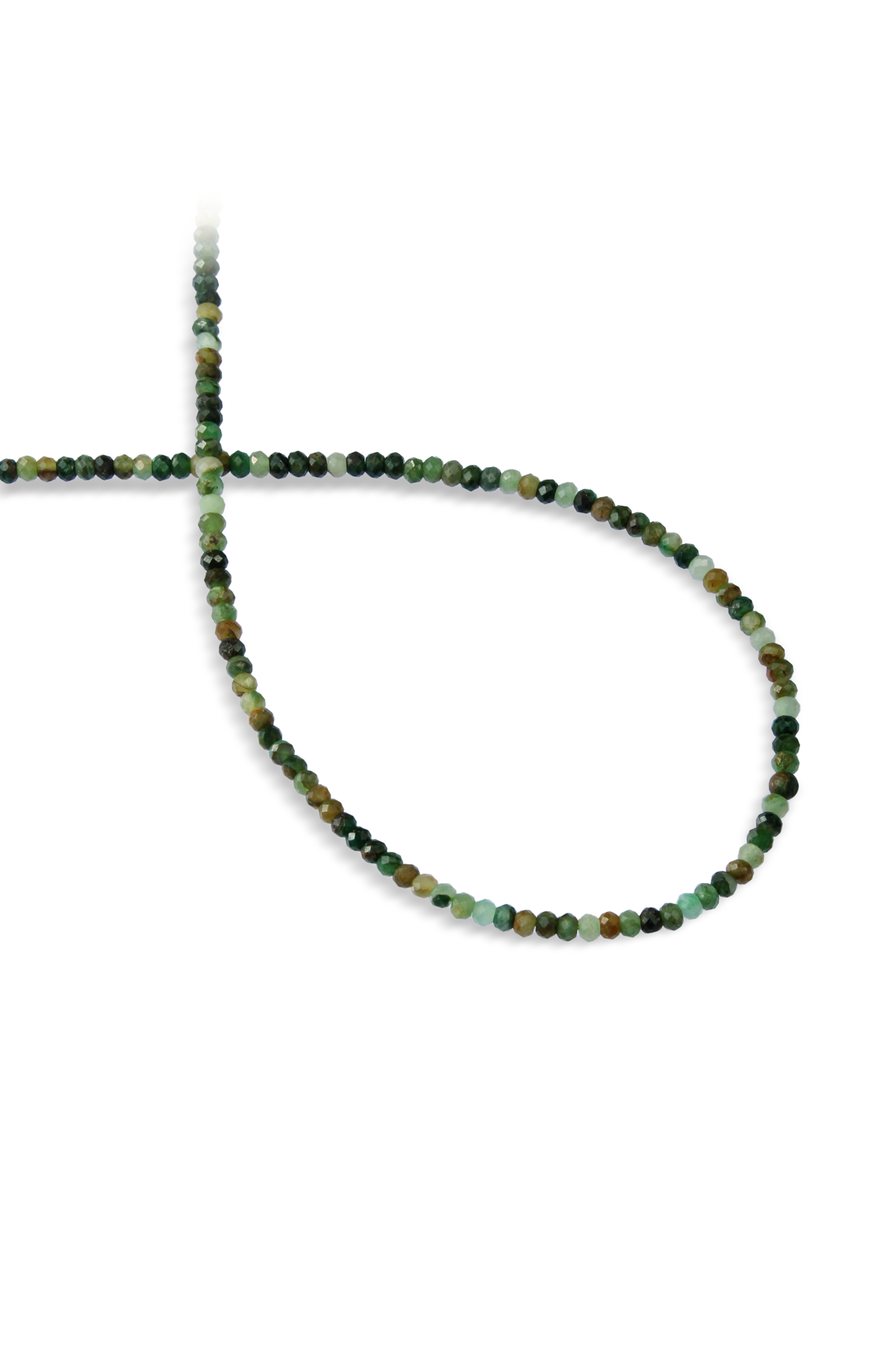 Elbait Turmalin Doğal Taş Rondela Kesim 2x3mm Dizi