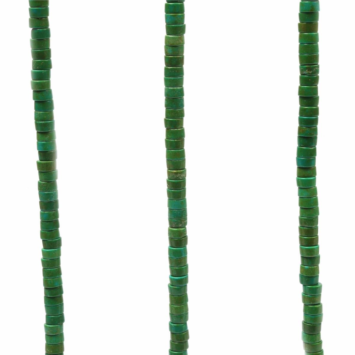 Firuze Doğal Taş Dore Kesim 6x2mm Dizi