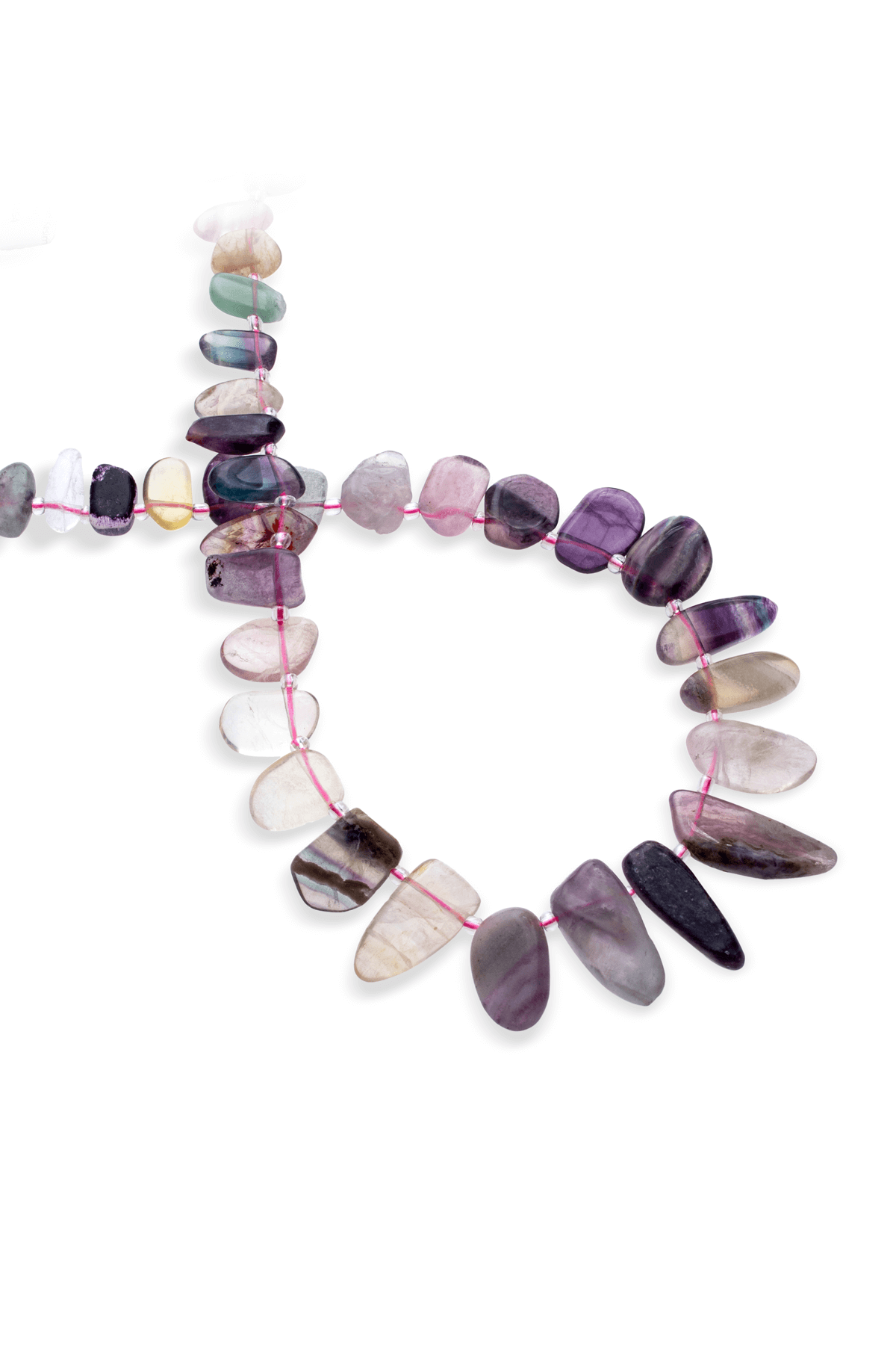 Florit Doğal Taş Amorf Kesim 8x15mm Dizi