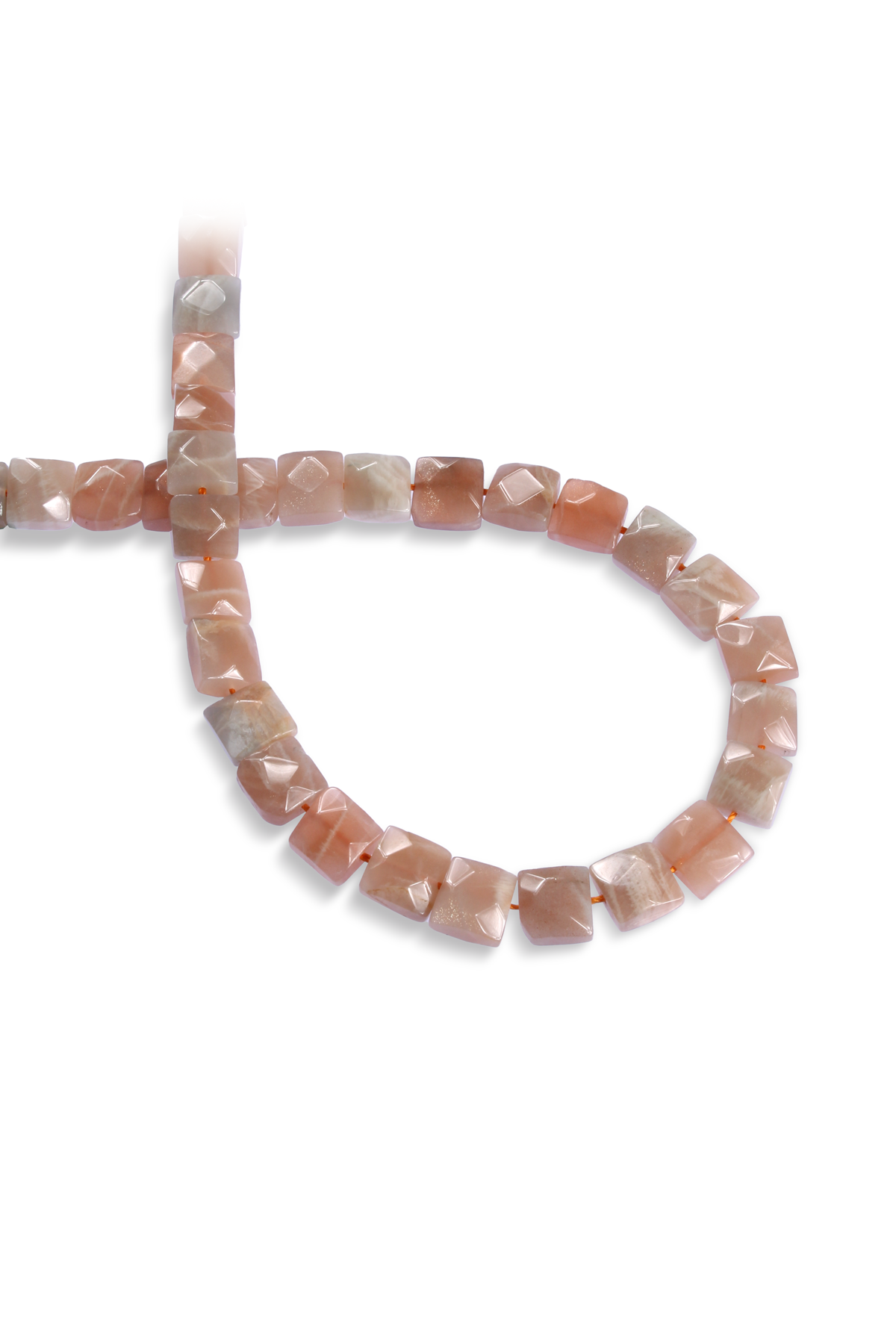 Güneş Taşı Doğal Taş Yatsı Kare Özel Kesim 10x5mm Dizi