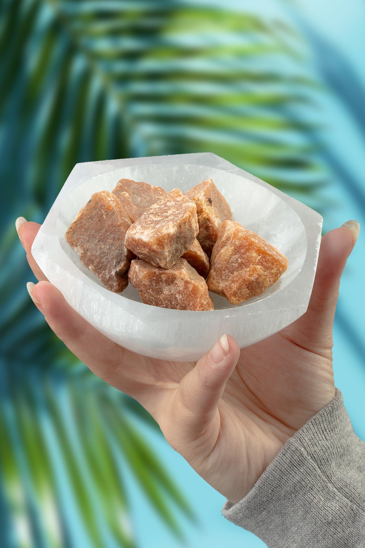 Güneş Taşı Ham Kütle - 100 Gram